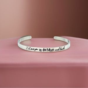 I Love you to the Moon and Back Joycuff Bracelet